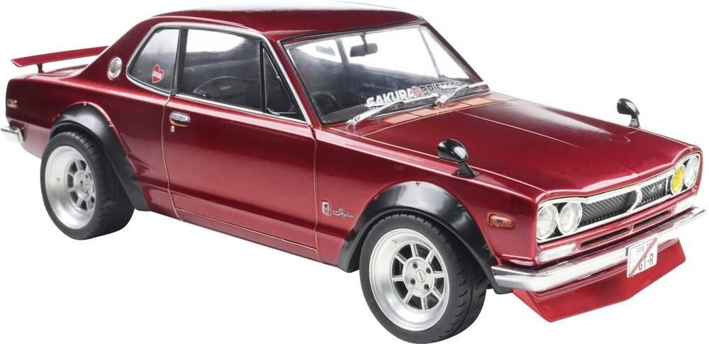 Solido PKW Modell Nissan Skyline (C10) HAKOSUKA rot Fertigmodell PKW