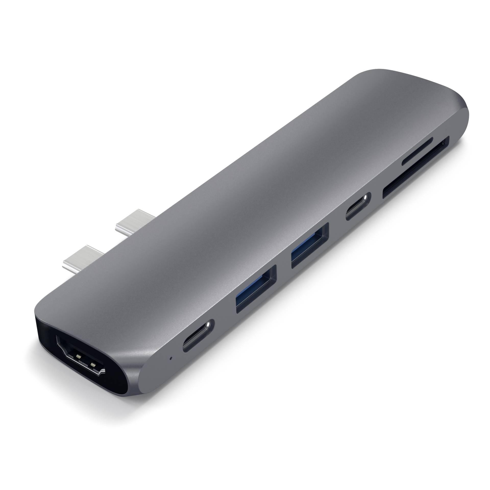 Satechi ST-CMBPM base para portátil y replicador de puertos USB 3.2