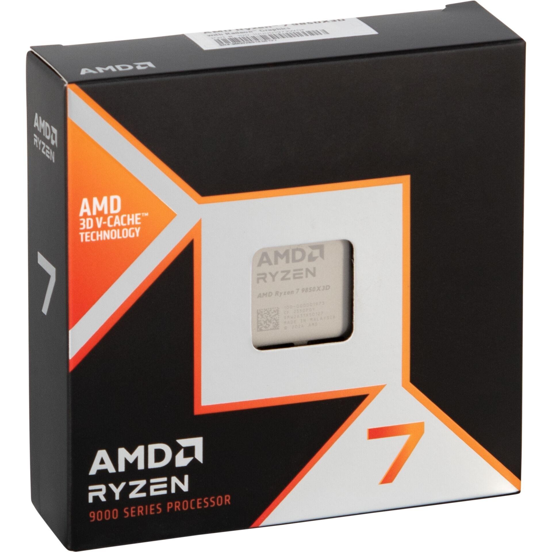 AMD Ryzen 7 9850X3D 4,7 GHz Prozessor AM5