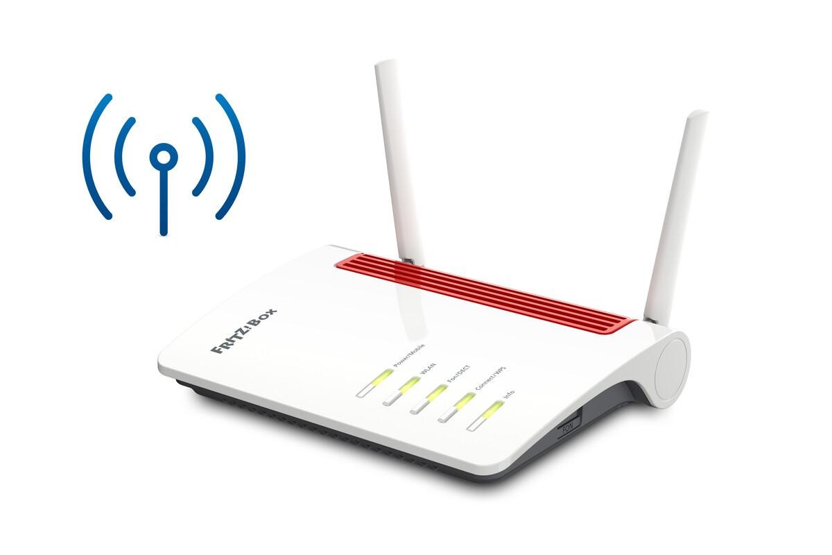 Box FRITZ! 6850 4G wireless router Gigabit Ethernet Dual-band (2.4