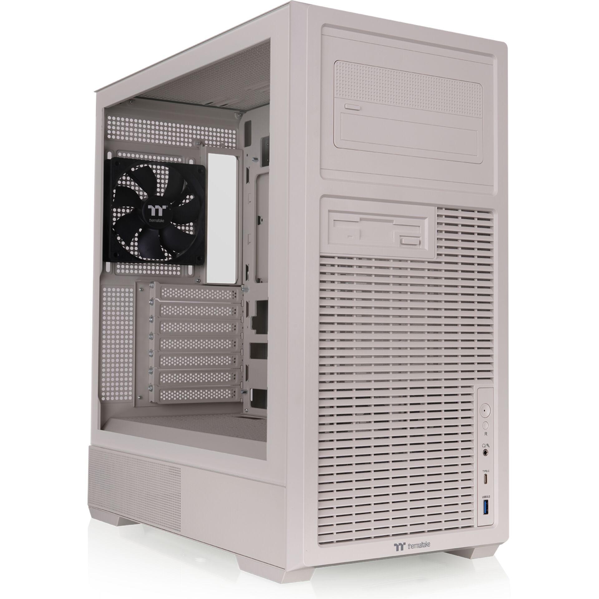 Thermaltake Retro 360 TG Midi Tower Beige - Thermaltake Retro 360 TG,