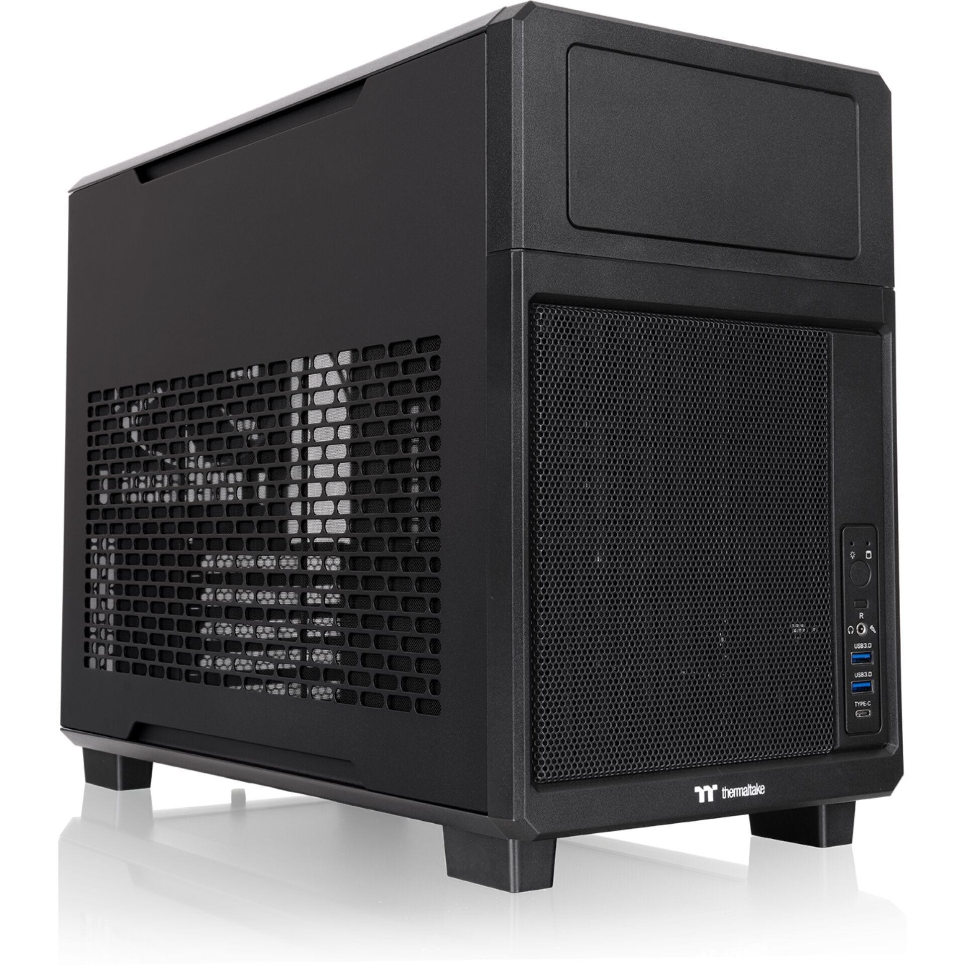 Thermaltake TR200 WS Negro - Thermaltake TR200 WS, PC, Negro, Mini-