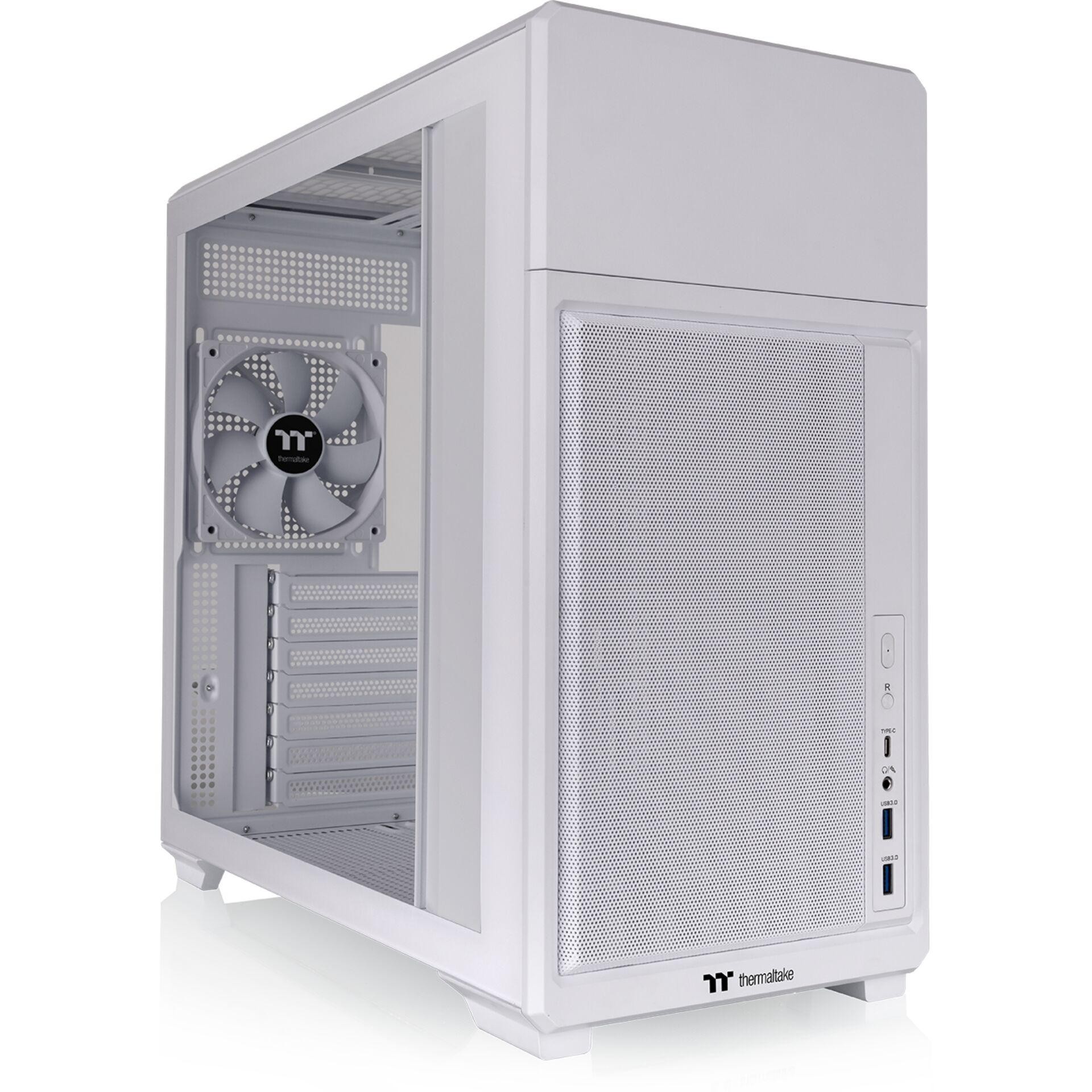 Thermaltake TR300 TG Midi Tower White - Thermaltake TR300 TG, Midi