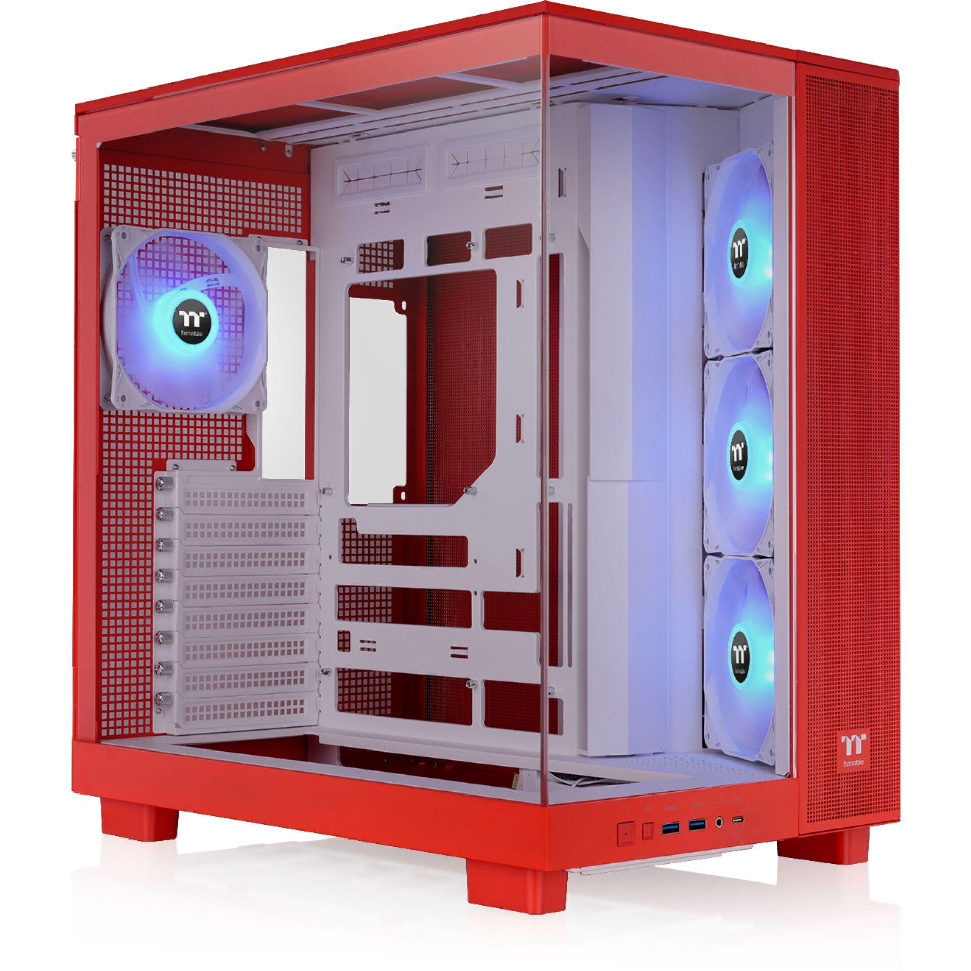 Thermaltake View 380 XL TG ARGB Midi Tower Orange - Thermaltake View