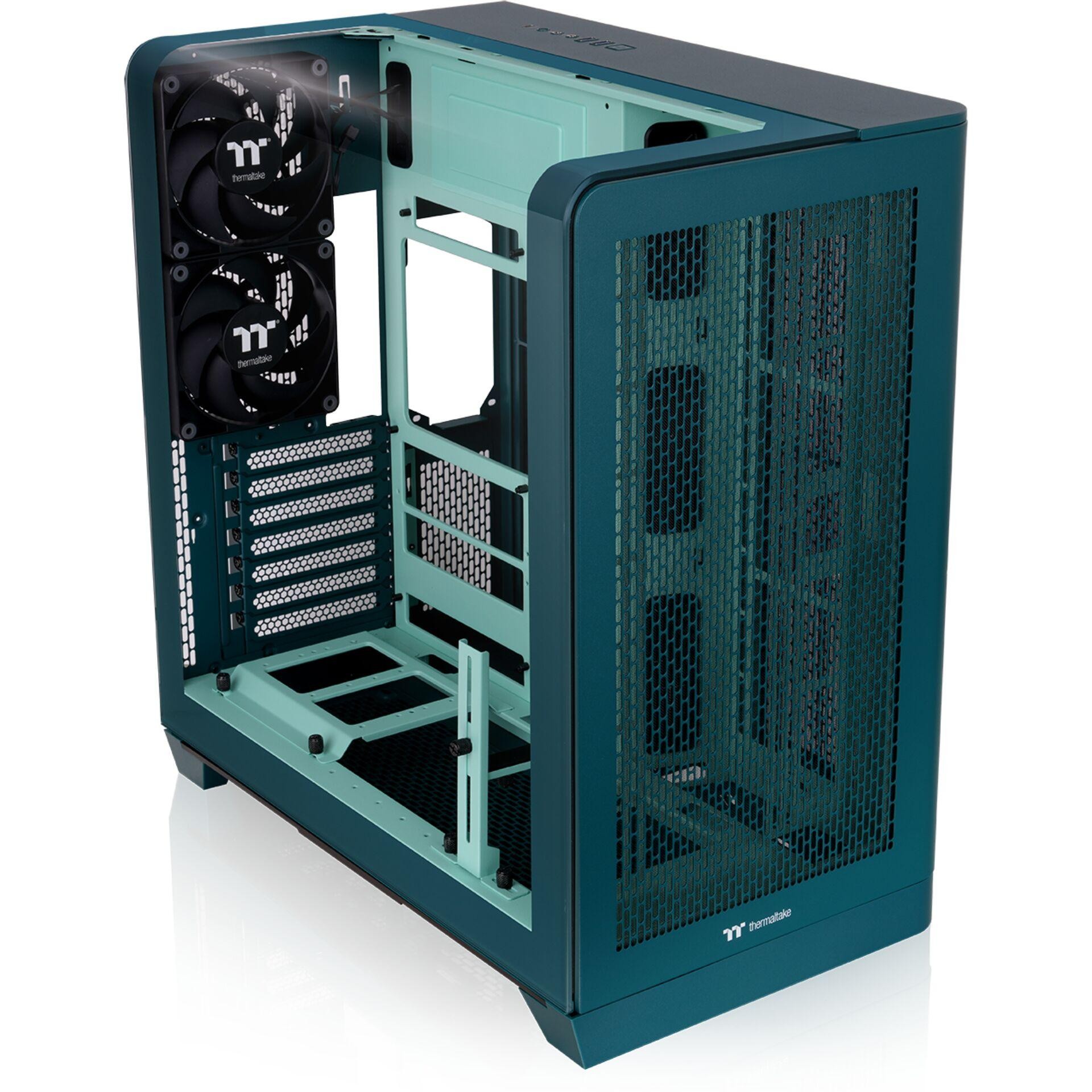 Thermaltake View 390 Air Midi Tower Bleu - Thermaltake View 390 Air,