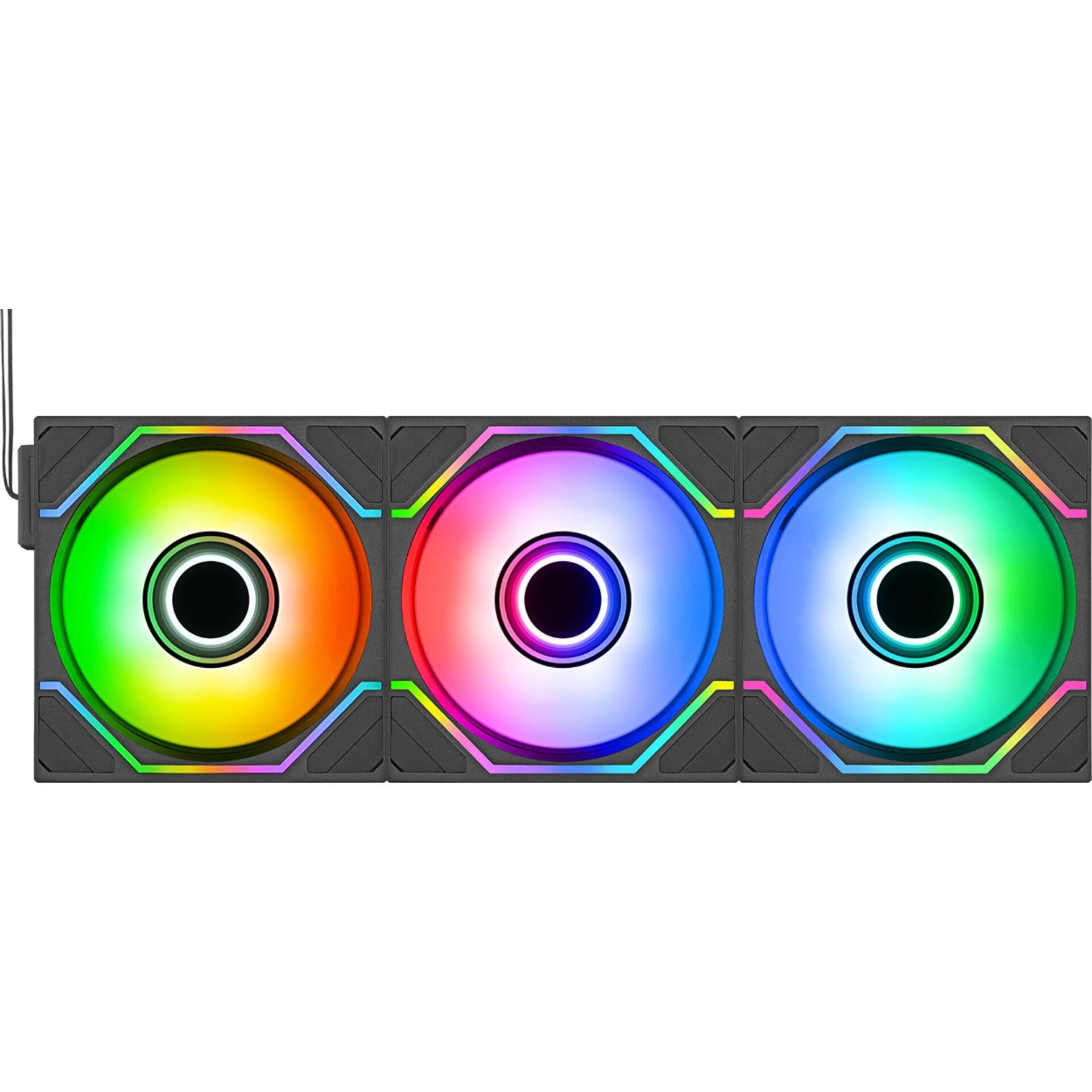 Thermaltake SWAFAN 120 EX INFINITY Boitier PC Ventilateur 12 cm Noir