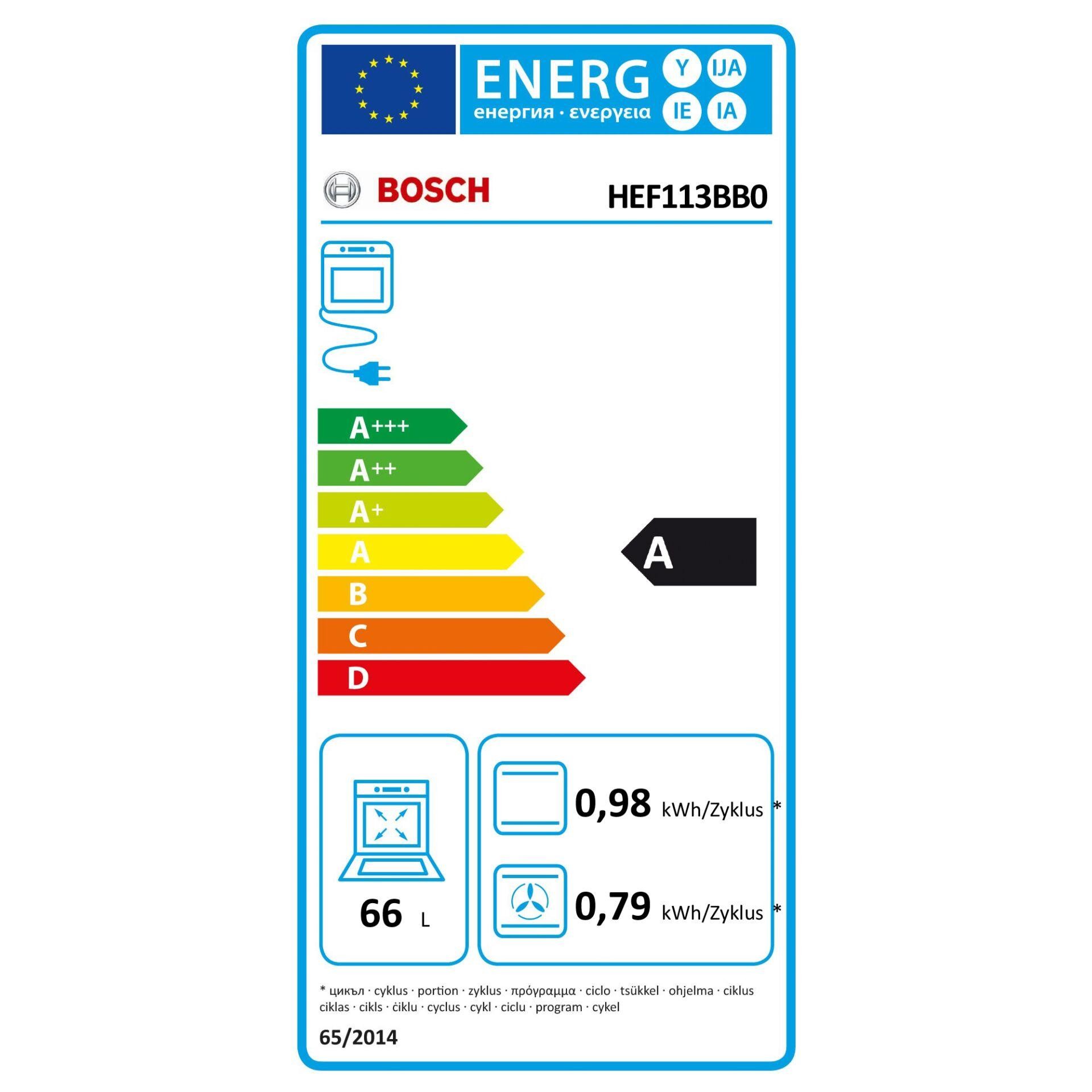 Bosch HEF113BB0 + NKN645GA2E sets de electrodoméstico de cocina Cerá