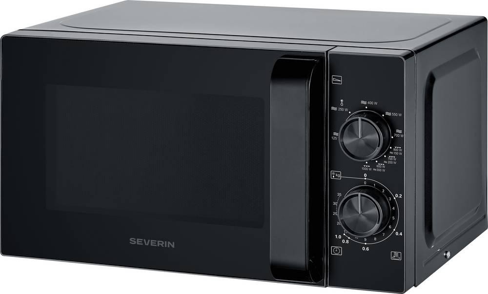 Severin 7792 Mikrowelle Schwarz 900W