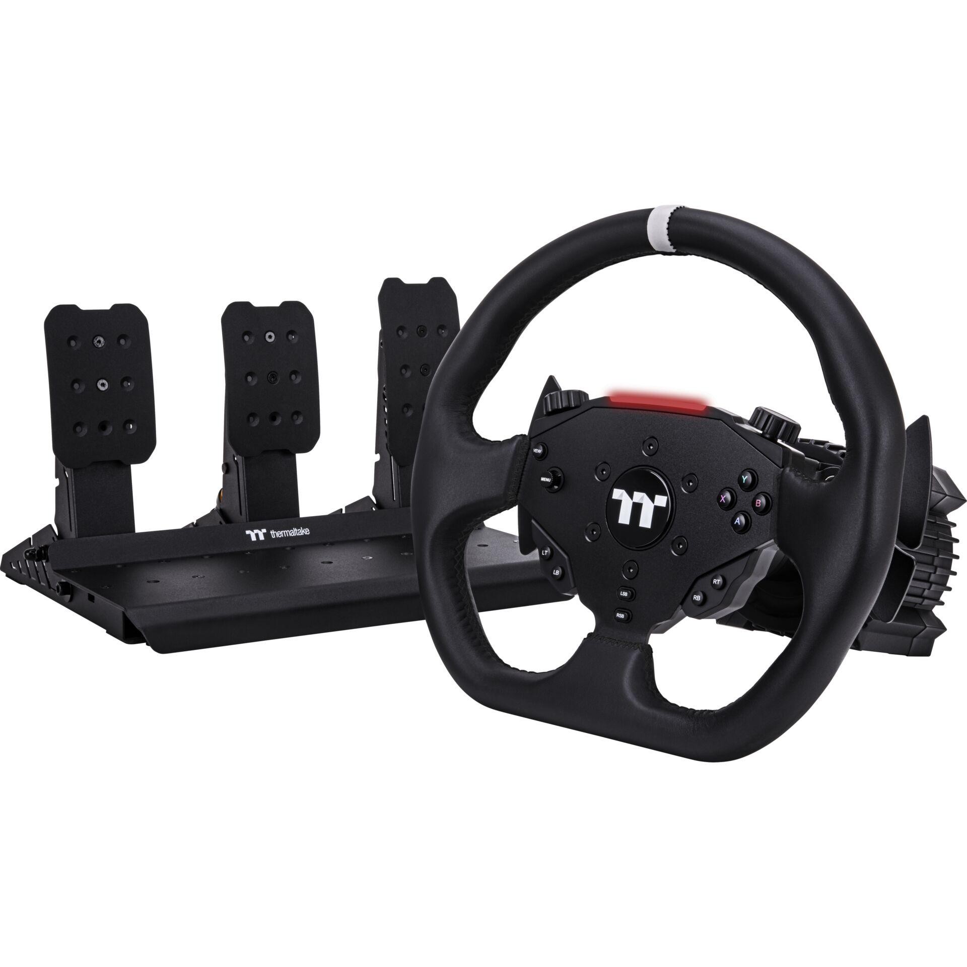 Thermaltake G6 Direct Drive Racing Noir USB Volant + pédales PC -