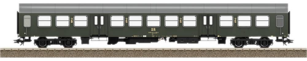 TRIX H0 23181 H0 Personenwagen 2. Kl.der DR