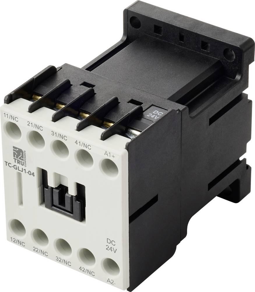 TRU COMPONENTS TC-GYJ1-04-24VDC Hilfsschütz 4 Öffner 24 V/DC 10A 1