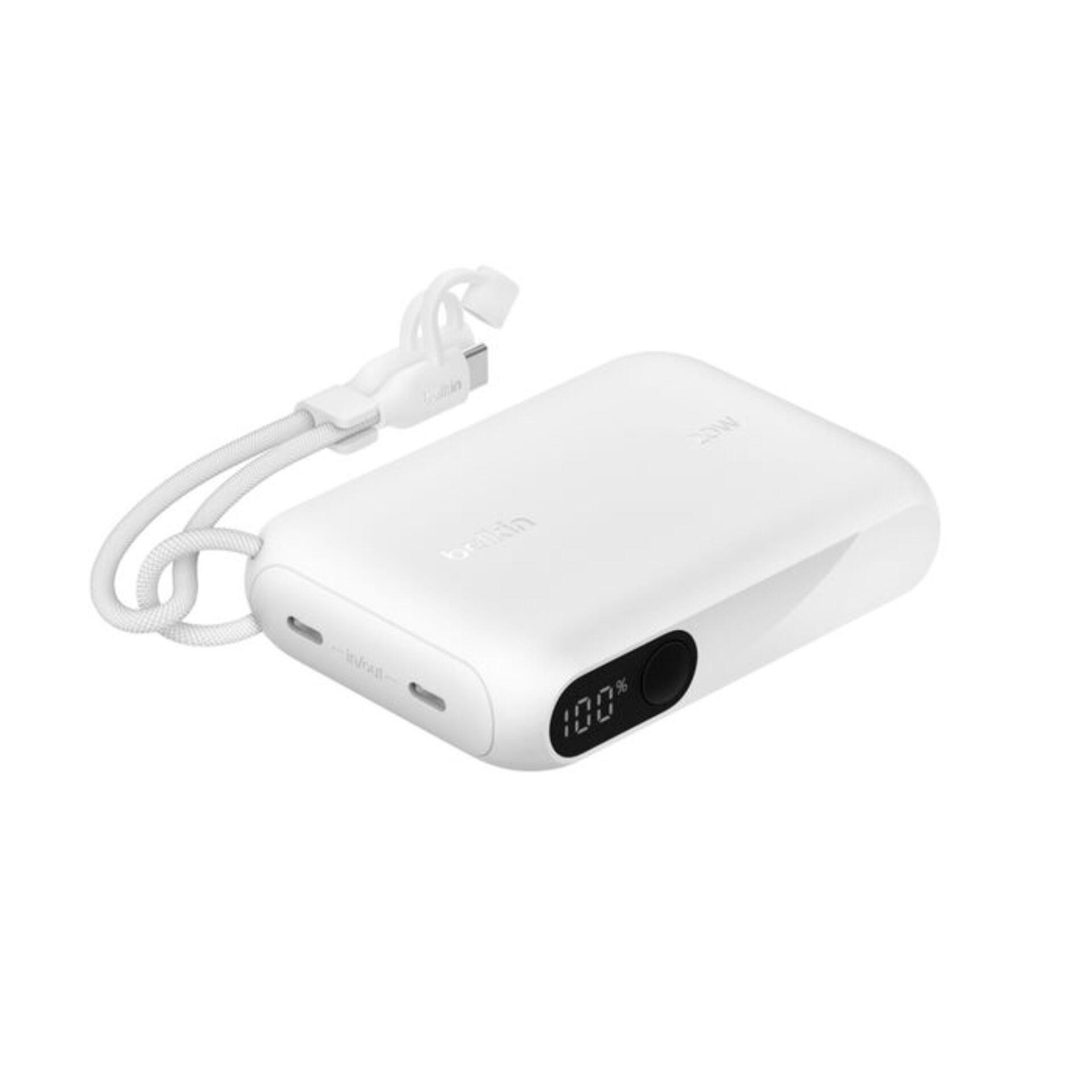 Belkin BPB027HQWH banque d'alimentation électrique 10000 mAh Blanc -