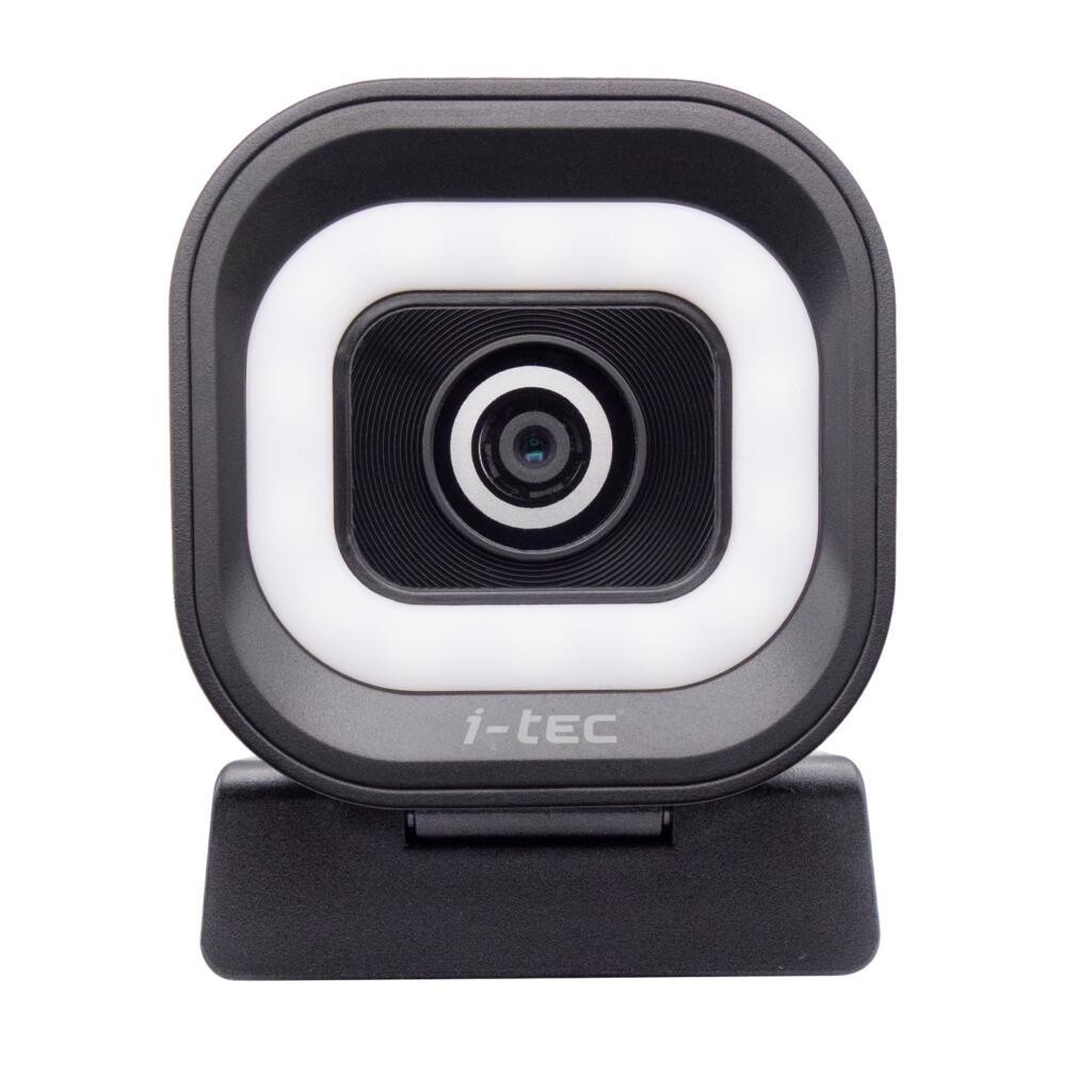 i-tec SOLOMON 700 STREAM 4K Webcam mit Ringlicht
