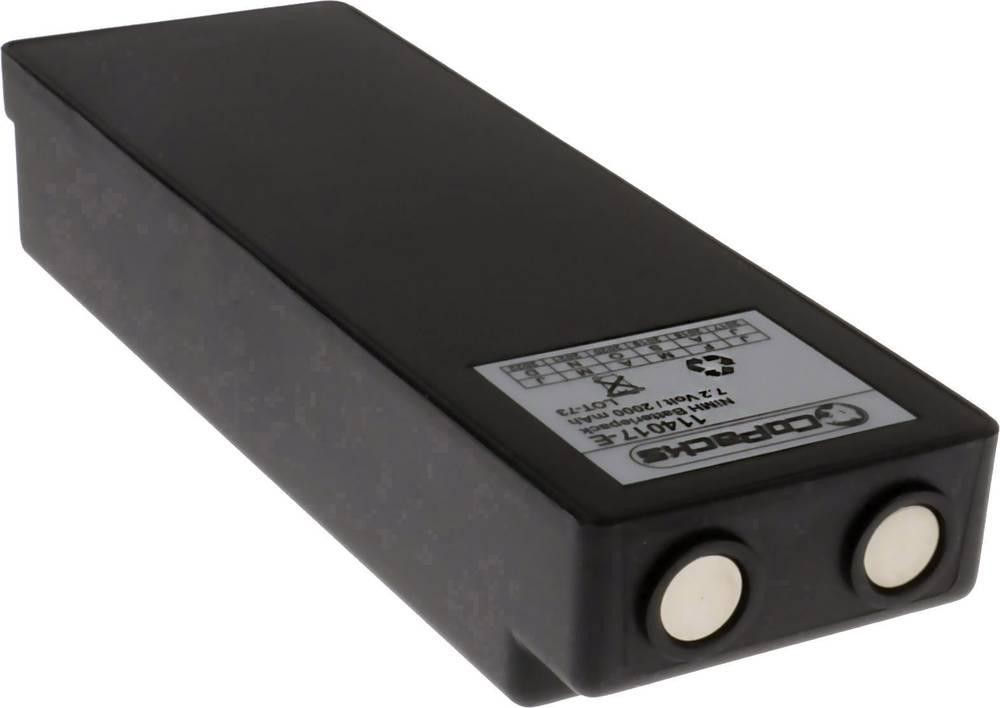 Copacks Kran-remote controls-rechargeable battery 7.2 V 2000 mAh