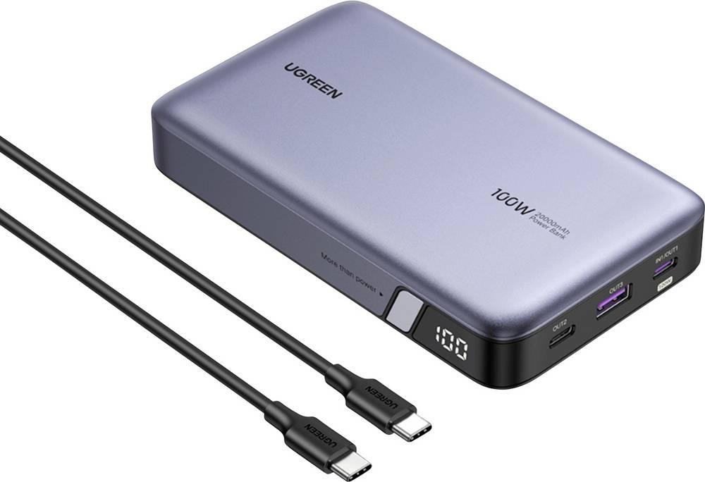 Ugreen 25188 banque d'alimentation électrique 20000 mAh Gris -