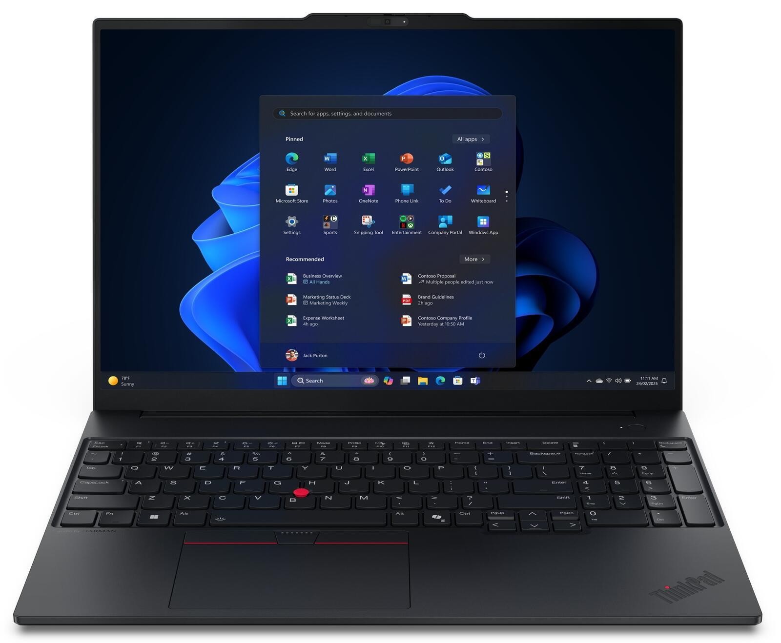 Lenovo ThinkPad E16 G3 CU7 258V/32GB/1TBSSD/W11 Pro TopSeller