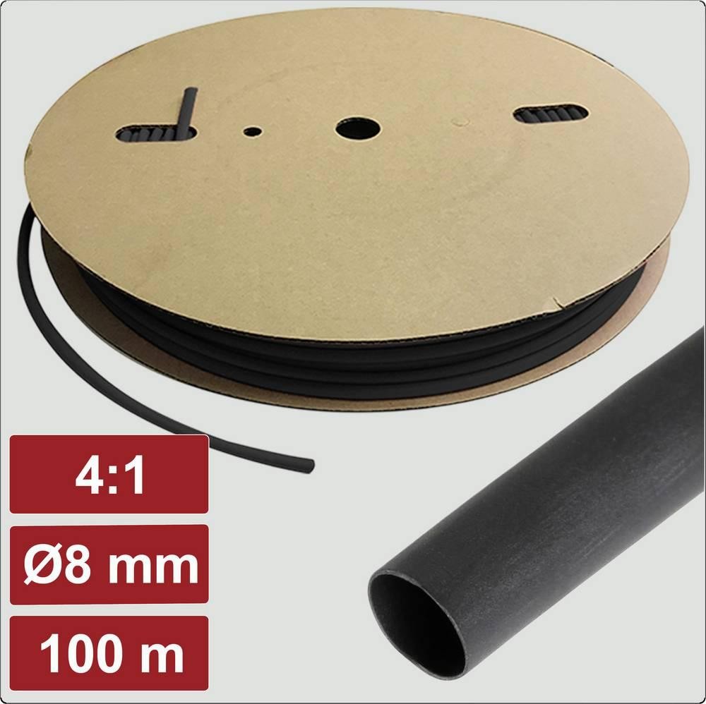 Electronic Garage EG25CA108 Schrumpfschlauch with Kleber black 8mm