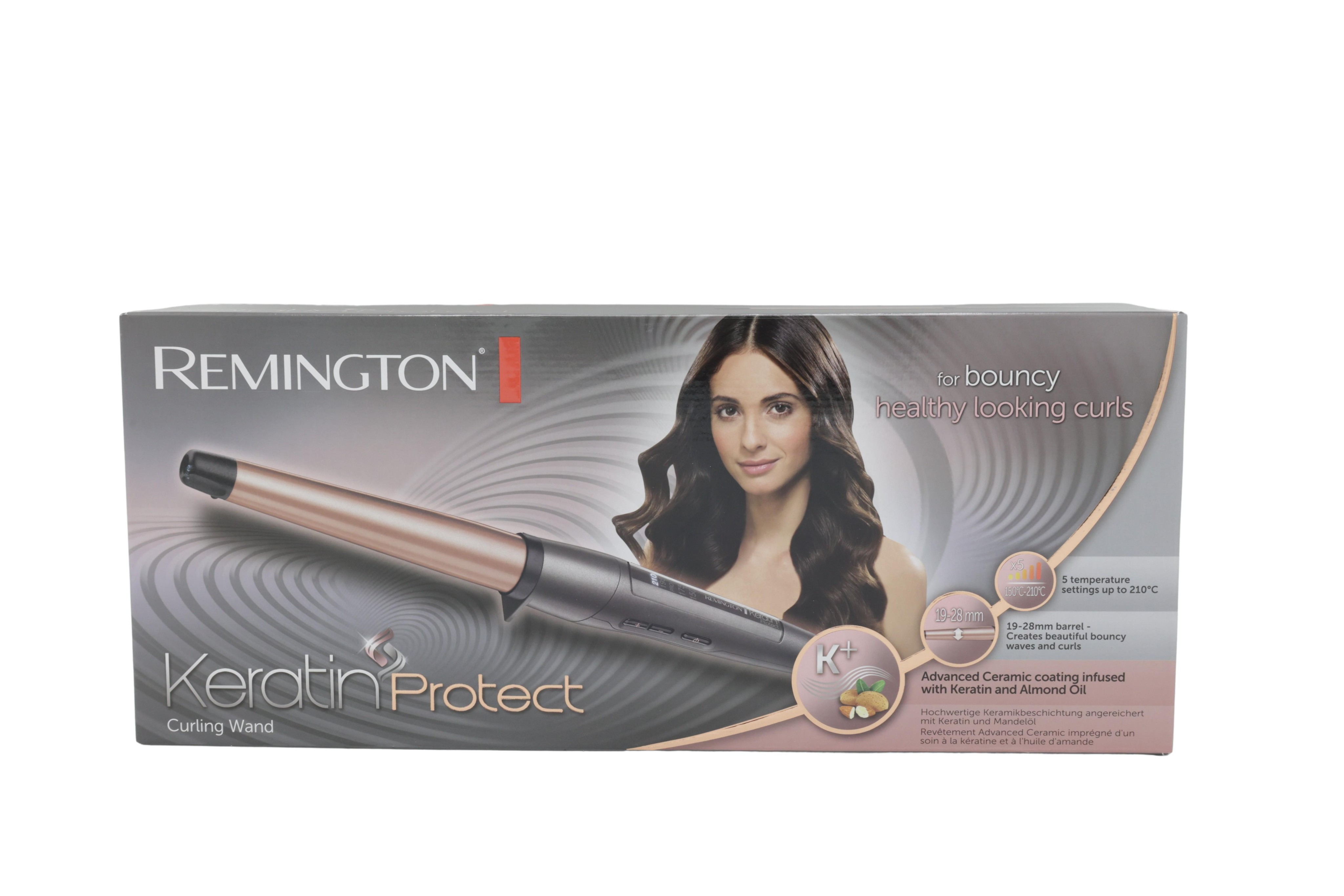 Remington CI83V6 Lockenstab Keratin Protect grau/rose gold