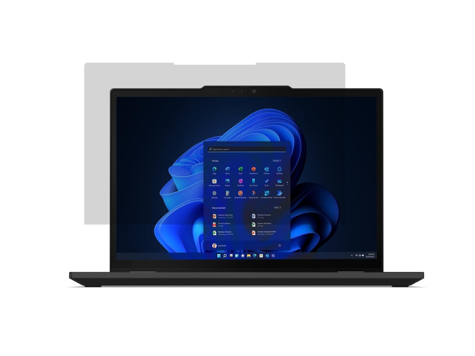 Lenovo 33,78cm 13,3Zoll Premium Clarity Privacy Filter for Z13 16:10