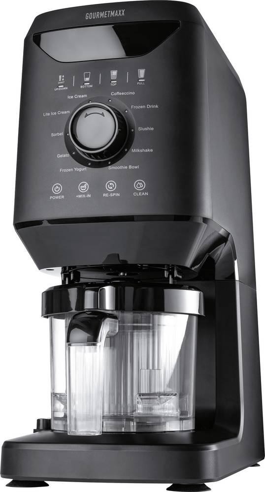 GourmetMaxx Ice Cream Maker 800W black 2x 500ml Ice Cream Maker 500ml