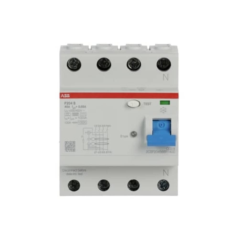 ABB 2CSF204568R1400 F204B-40/0,03 FI-Schutzschalter 40A 400V