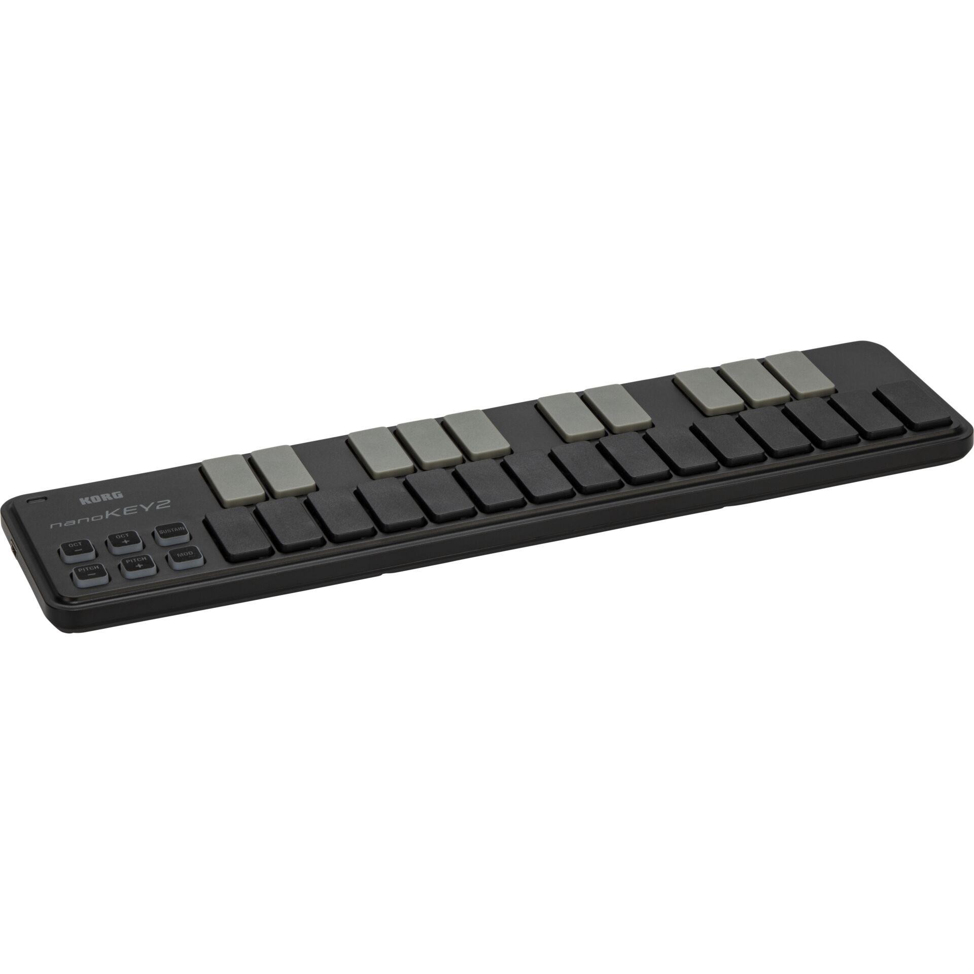 Korg NanoKEY2 MIDI keyboard 25 keys USB Black - Korg NanoKEY2, 25