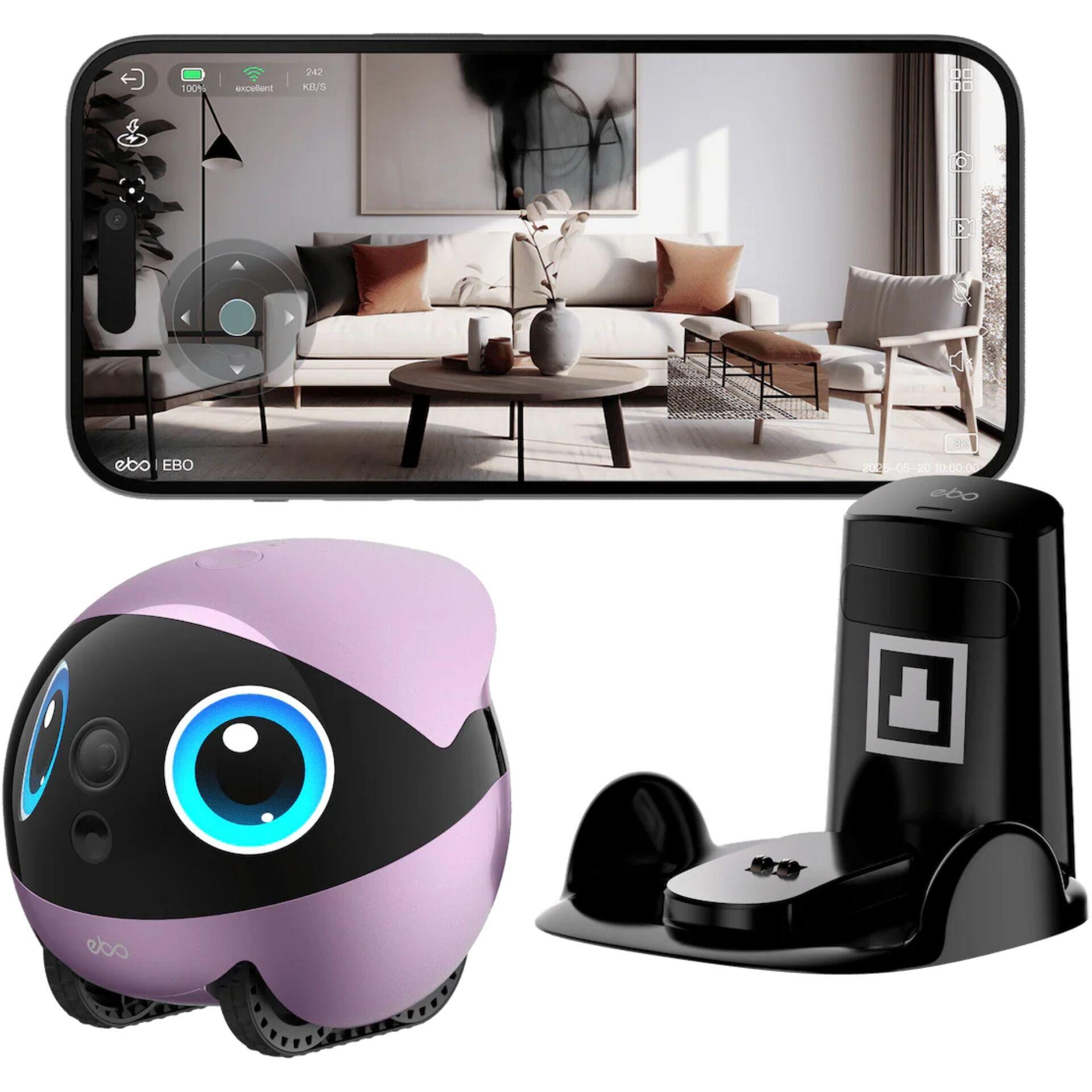 Enabot EBO Air2 Plus - Enabot EBO Air2 Plus, Robot, Wi-Fi, 111 mm