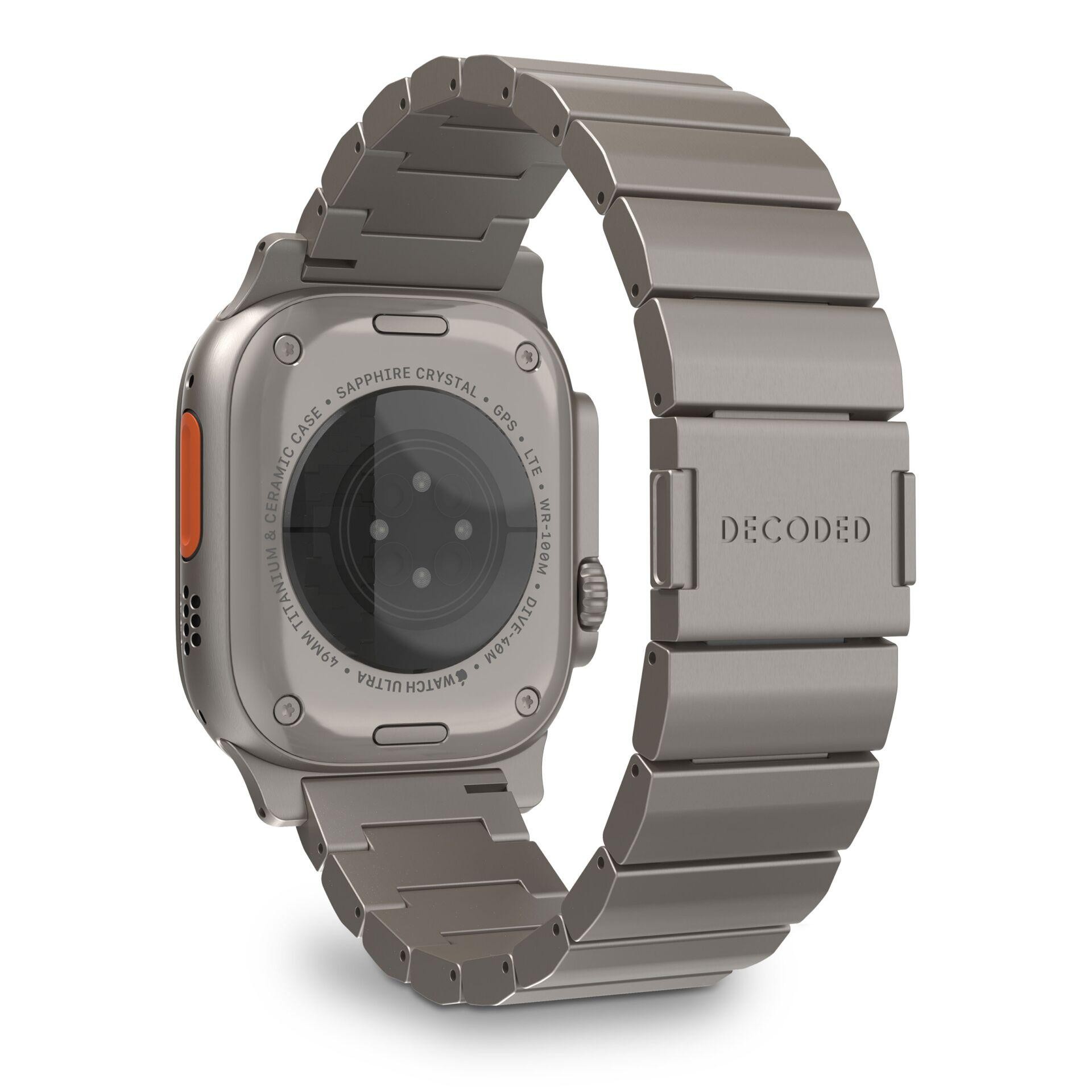 Decoded Titanium Strap for Apple Watch Ultra 1&2 Titanium Natural