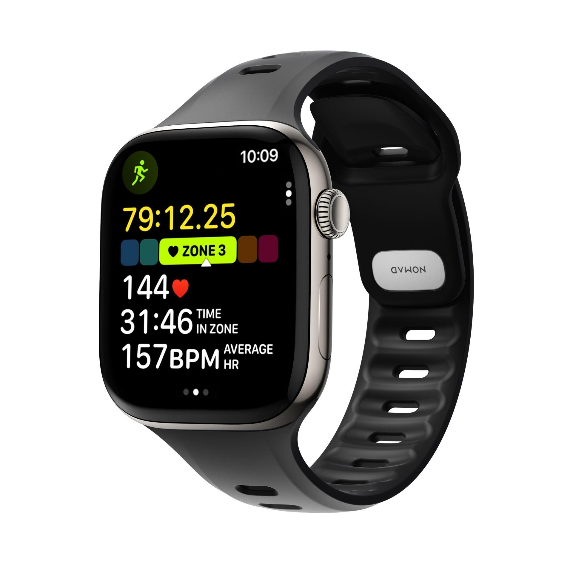 Nomad Tempo Band Black Rubber - Nomad Tempo Band, Band, Smartwatch,