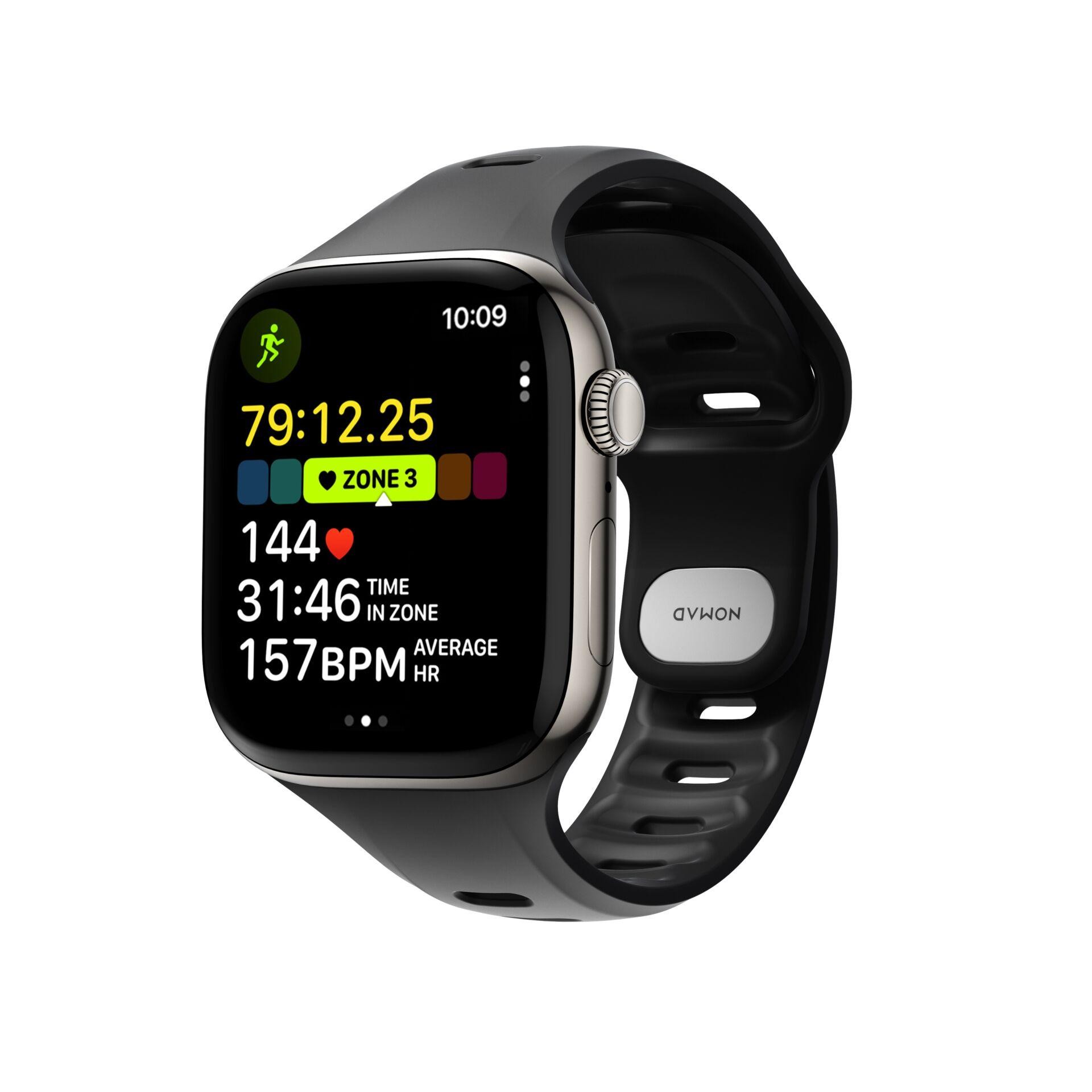 Nomad Tempo Band Black Rubber - Nomad Tempo Band, Band, Smartwatch,
