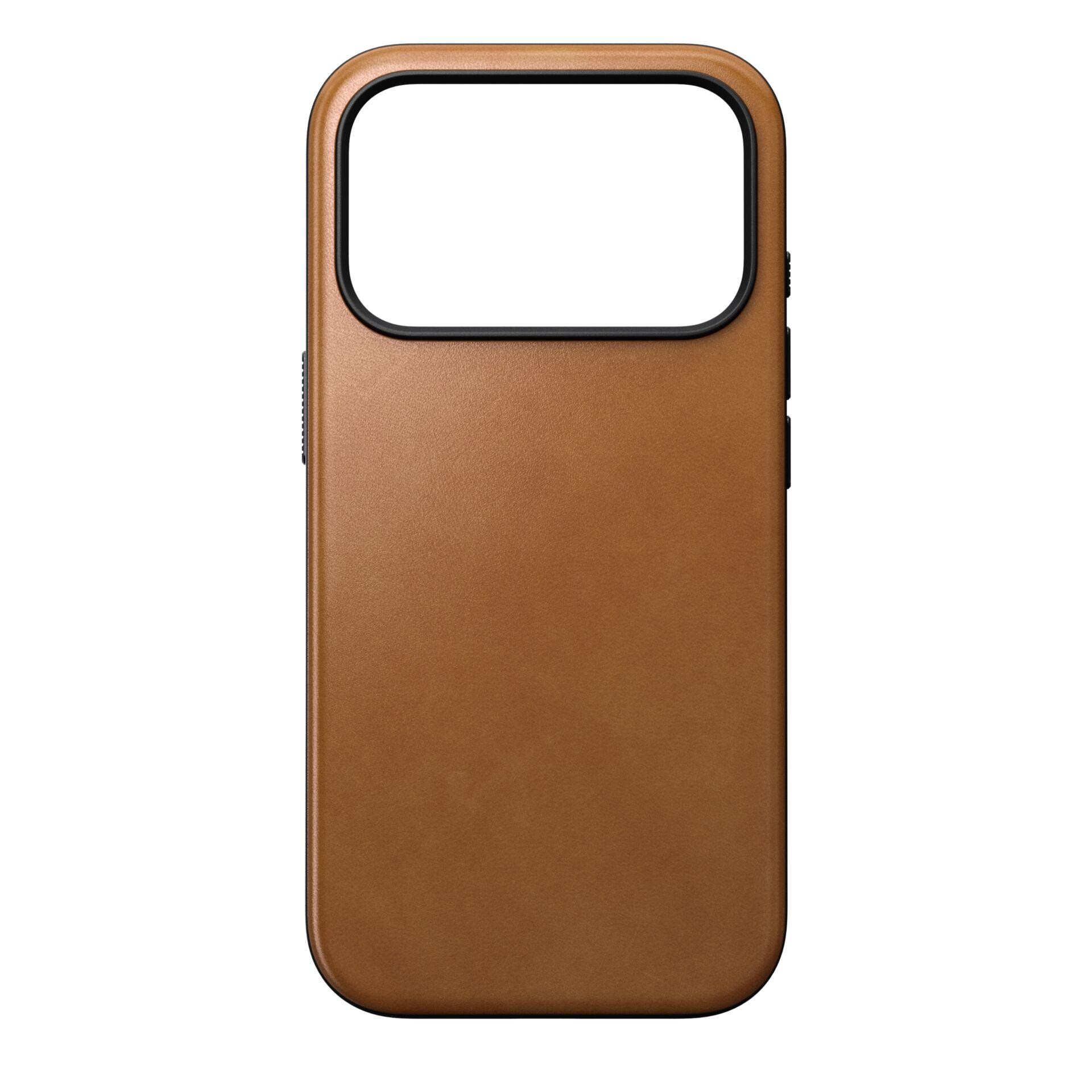 Nomad Modern Leather Case mobile phone case 16 cm (6.3") Cover Tan -