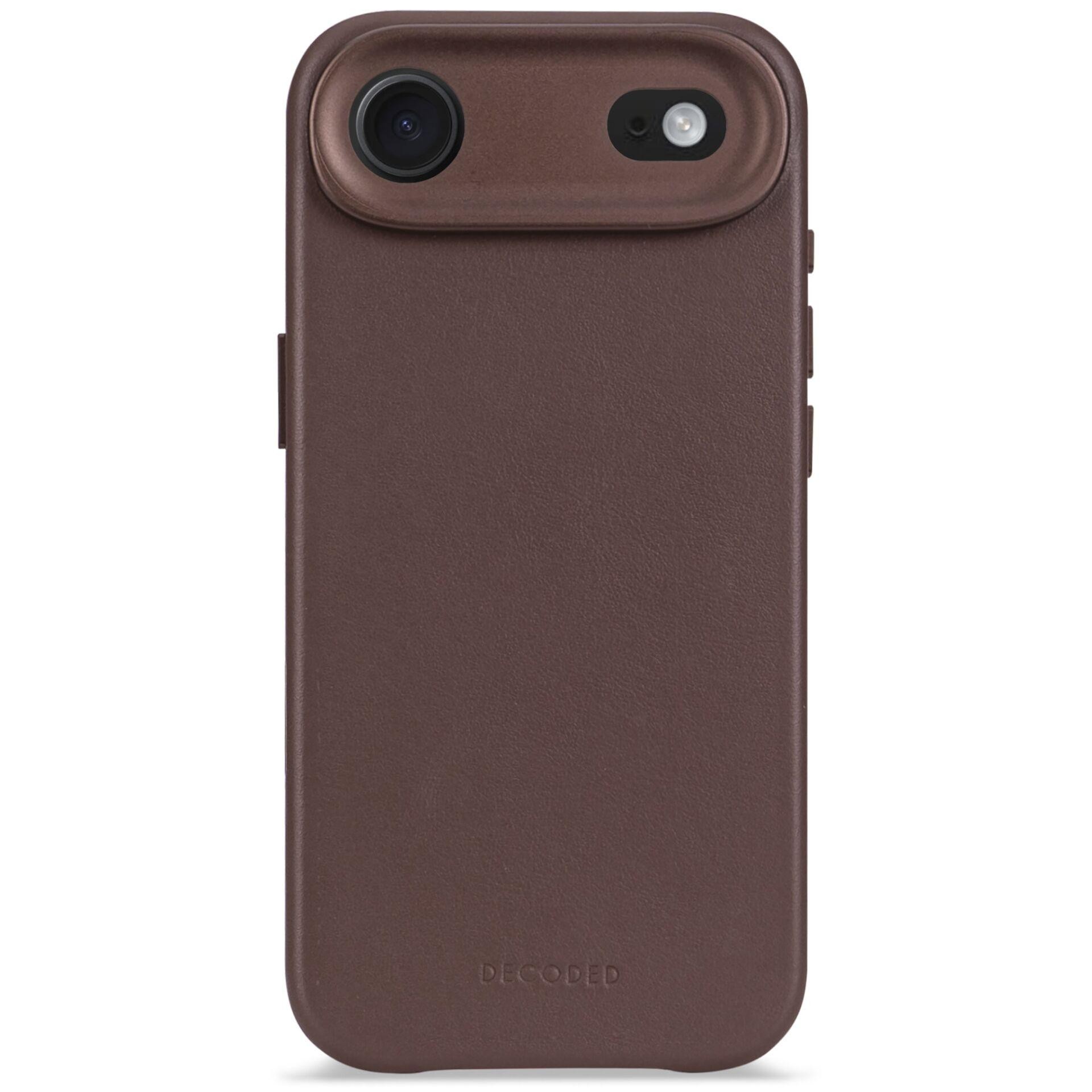 Decoded Leather Backcover iPhone 17 Air Chocolate brun