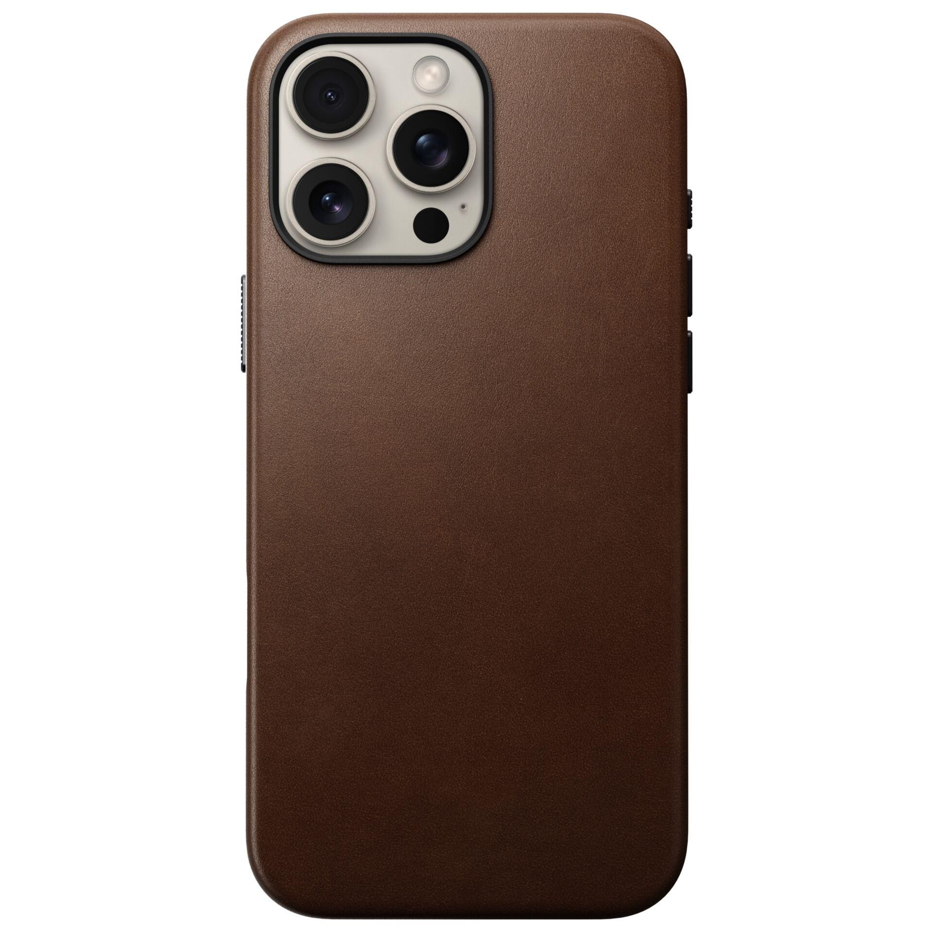 Nomad NM01389385 funda para teléfono móvil 17,5 cm (6.9") Marrón -