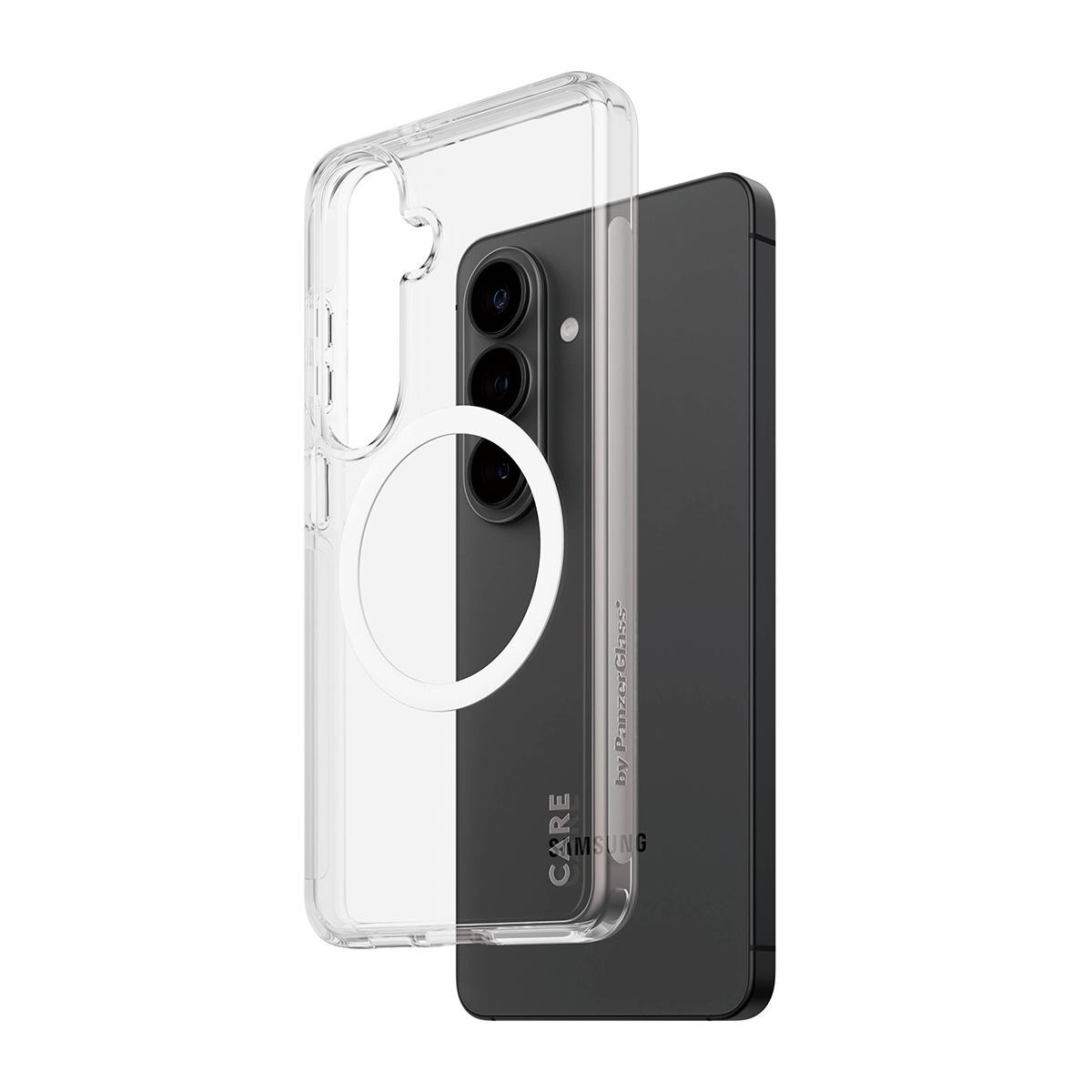 PanzerGlass CARE by Urban Explorer Case Transparent w. White Qi