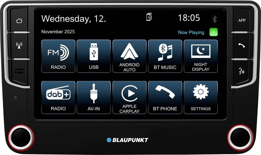 Blaupunkt Wolfsburg 648 car stereo Android Auto, Apple CarPlay,