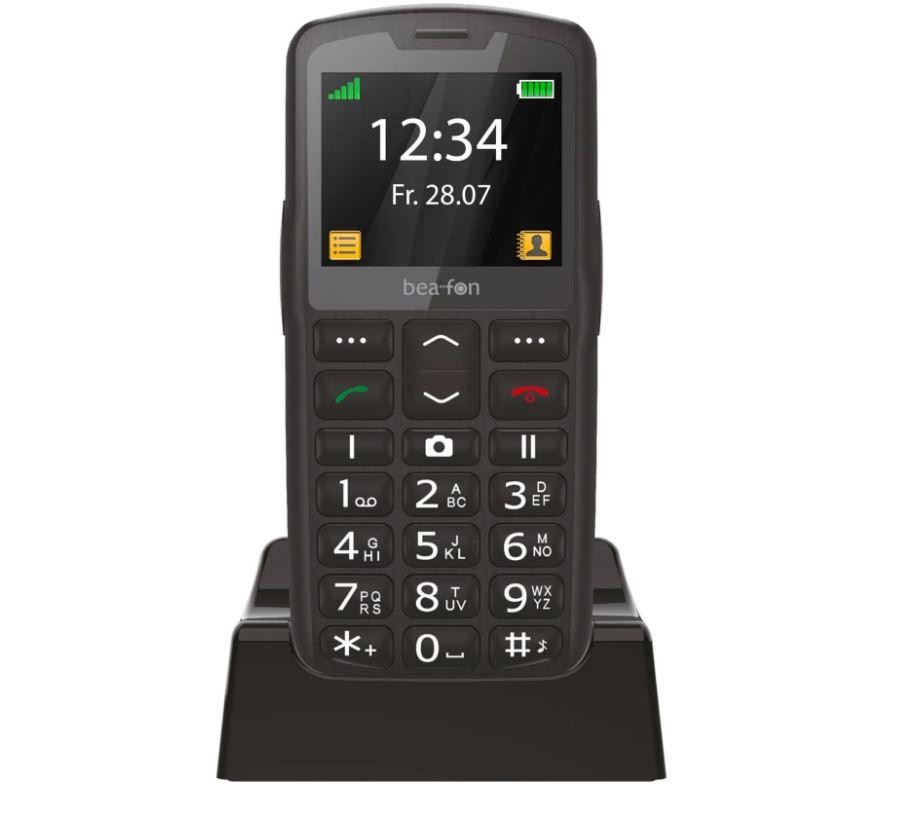 Beafon SL260 LTE 5.59 cm (2.2") 90 g Black, Silver Feature phone -