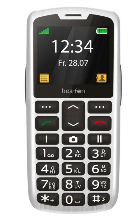 Beafon SL260 LTE 5.59 cm (2.2") 90 g Black, Silver Feature phone -
