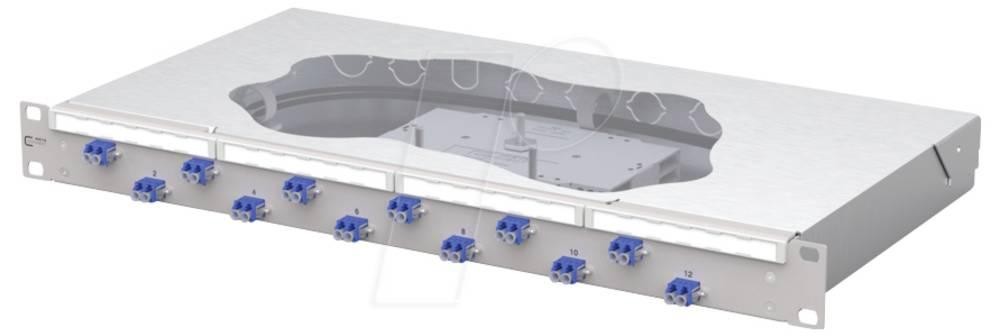 Metz Connect OpDAT fix2 Patchfeld splice 12xLC-D OS2 Patch-Panel