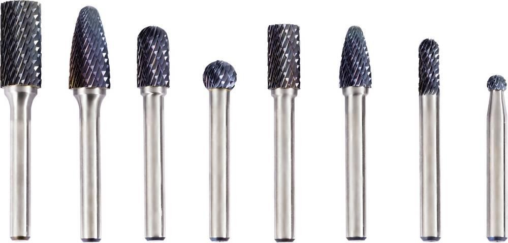 FRITZFURT 2602-6008 Fräser-Set Carbide Länge 150mm