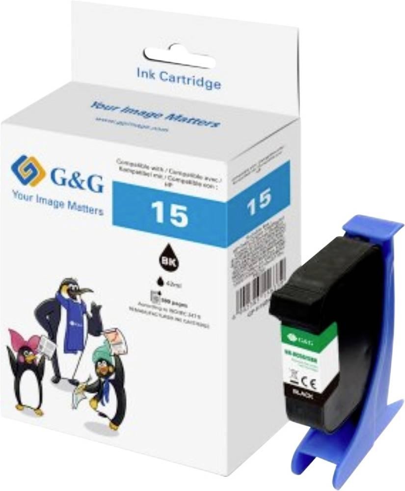 G&G Druckerpatrone Kompatibel GP-H15BK