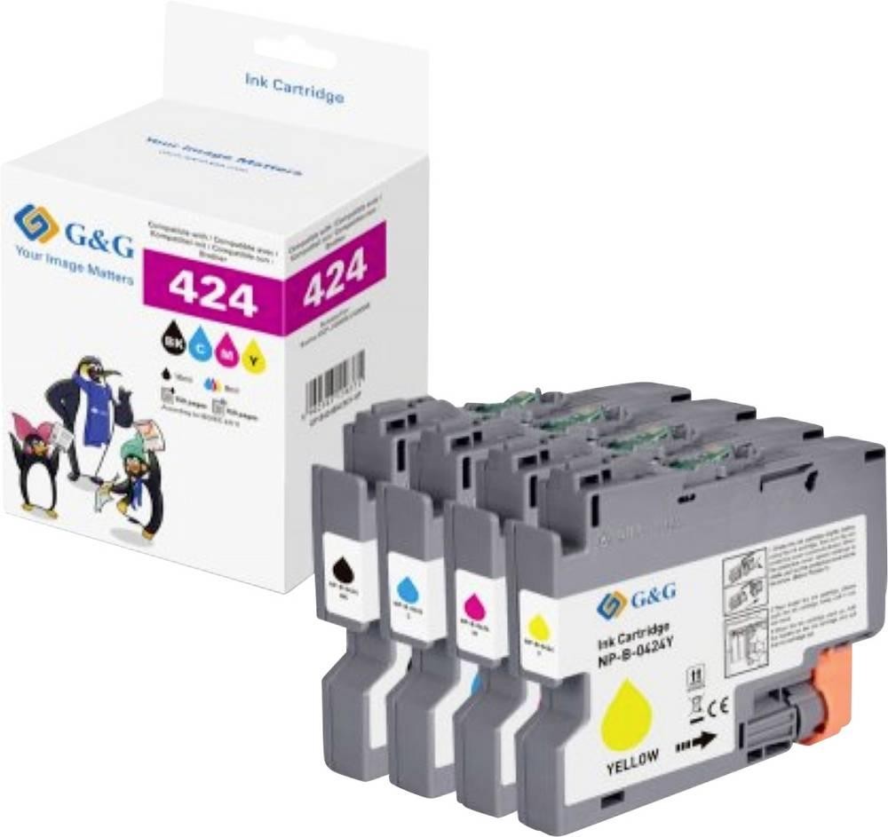 G&G 20591 ink cartridge 4 pc(s) Compatible Magenta, Cyan, Black,