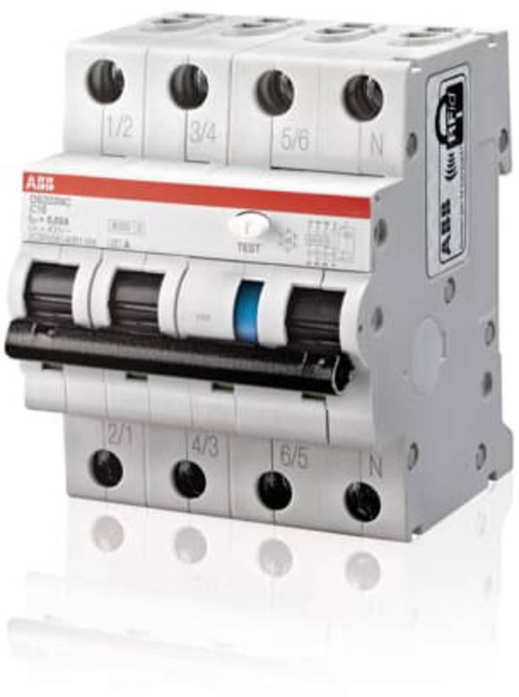 ABB 2CSR256140R1164 FI-Schutzschalter/Leitungsschutzschalter 4polig