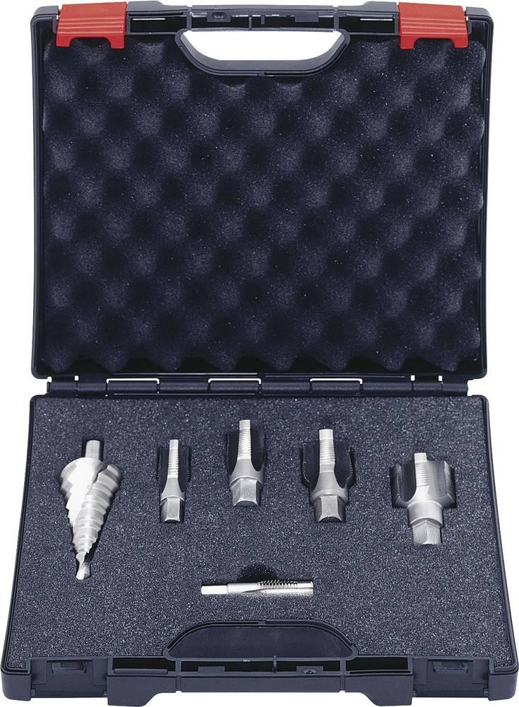 Exact 05979 Einschnittgewindebohrer-Set 6teilig metrisch fein M12,