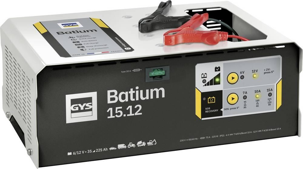 GYS BATIUM 15.12 024519 Automatikladegerät, Werkstattladegerät, car