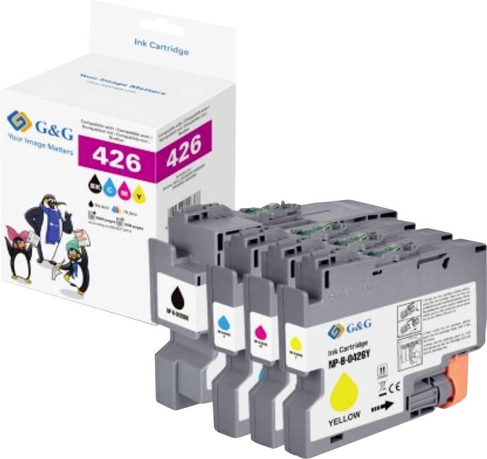 G&G 20597 cartucho de tinta 4 pieza(s) Compatible Magenta, Negro,