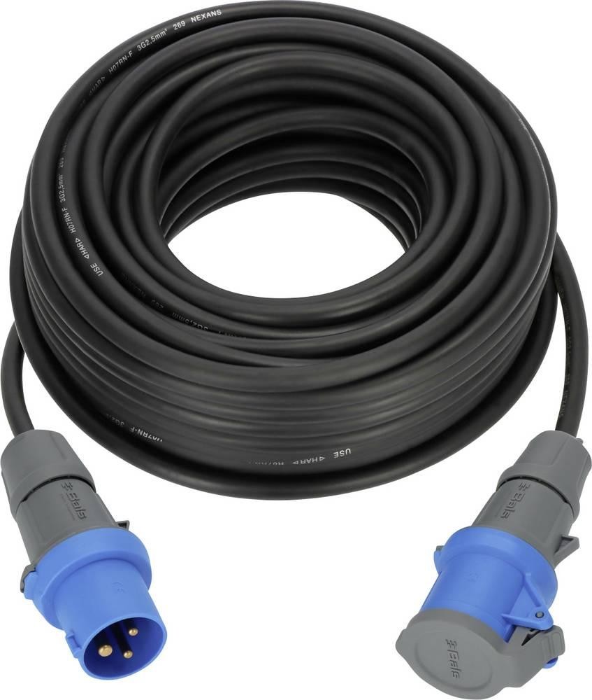 Brennenstuhl 1168650625 Strom Camping-CEE-extension cable black, grey,
