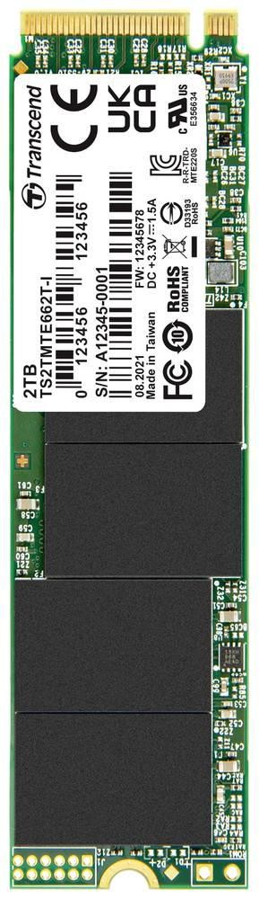 Transcend MTE662T-I 2TB Interne M.2 PCIe NVMe SSD 2280 PCIe NVMe 3.0