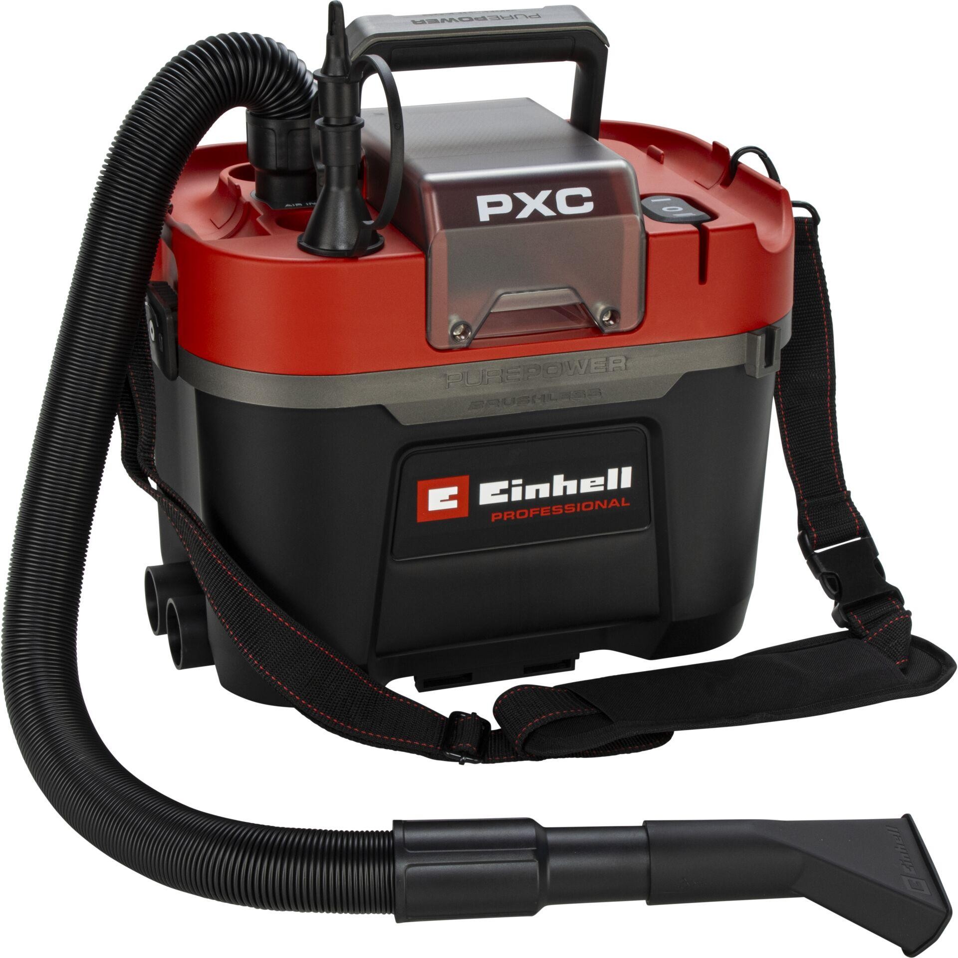 Einhell Professional TP-VC 18/10 Li BL L-Solo 2347155 Akku-Nass-/