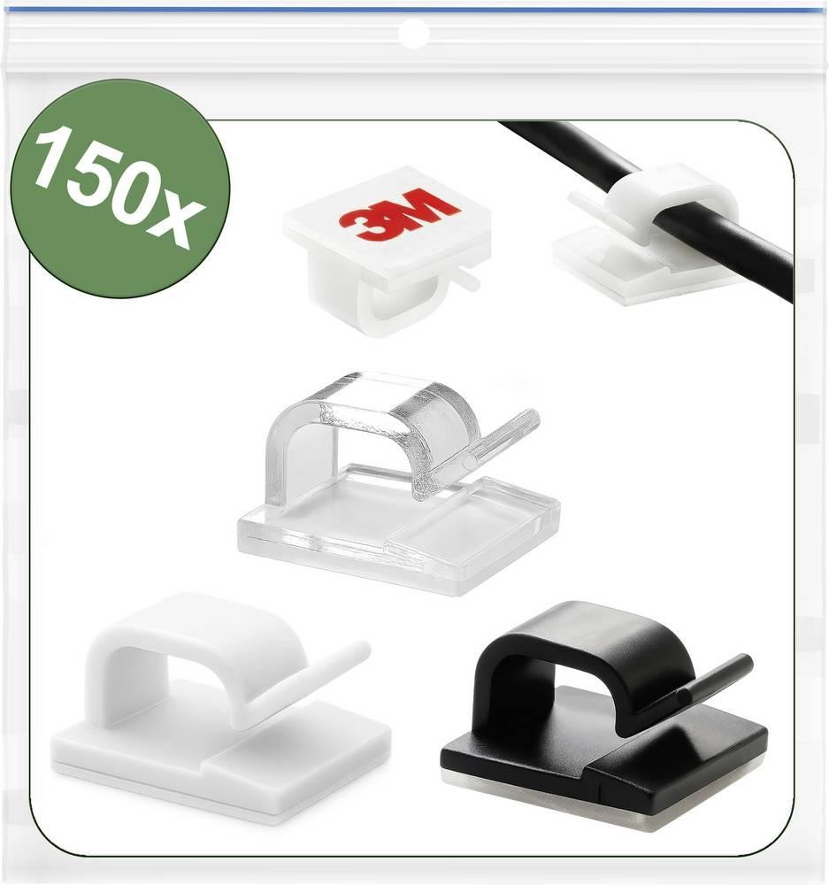Quadrios 25CA752 Kabelclip selbstklebend 25CA752 Bündel-Ø-Bereich 1