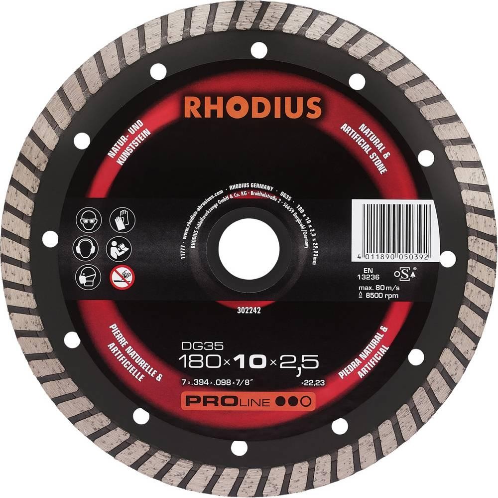 Rhodius DG35 302242 Diamanttrennscheibe 1 St. Naturstein